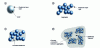 Figure 10 - Model for representing bound polymer at different scales [5].