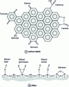 Figure 3 - Surface chemistry of carbon black and silica