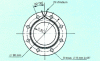 Figure 14 - Installation of a wire seal on a 50 mm nominal diameter (DN) flange