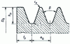 Figure 33 - Pulleys for ribbed belts