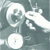 Figure 11 - Centering a grinding wheel