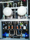 Figure 3 - Electrolyte treatment circuits on the Jupiter 1000 alkaline electrolyzer (GRTgaz/Brissaud)