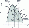 Figure 10 - Infinitely small Carnot cycle in two-phase zone