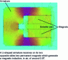 Figure 21 - U-shaped magnetic assembly with permanent magnets [14].