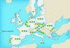 Figure 7 - Exceedance of regulatory air quality standards for health protection in the EU28 in 2017 (according to [39])