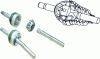 Figure 22 - Ball joint and tripod joint (wheel side)