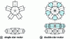 Figure 3 - Piston engines: the geometric concept of star engines