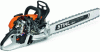 Figure 30 - Cutaway view of the interior of a 2-stroke chainsaw engine (courtesy of Stihl)