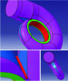 Figure 8 - 3D visualization of a volute