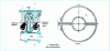 Figure 21 - Diagram of a centrifugal machine cell with internal refrigeration