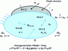 Figure 14 - Homogenized fluid/tube domain coupled with a structure