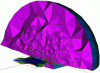 Figure 26 - Finite element numerical model for a plate coupled with a fluid (after [3])