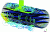 Figure 1 - Flow in a single-phase heat exchanger (source: Vincent Melot, Naval Group)