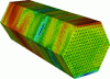 Figure 19 - Example of LES (velocity field) simulation of fluid flow in a fuel assembly [10]