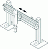Figure 15 - Multi-axis handling system with rodless cylinder for horizontal movement