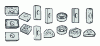 Figure 21 - A wide range of inserts for double and cylindrical groove cutters