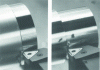 Figure 28 - Influence of tool tip radius on roughness