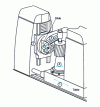 Figure 10 - Work plan with different motion directions for a CNC machine [Pfauter].