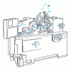 Figure 44 - Movement axes of a CNC machine using the Reishauer process