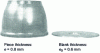 Figure 16 - TA6V titanium alloy housing, produced by hot single-pass tapered flow-forming with curvilinear generatrix (after [14]).