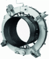 Figure 12 - Clamp with Dearman reforming cylinders