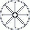 Figure 14 - Stars to maintain circularity of ferrules