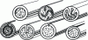 Figure 9 - Examples of cored wires