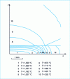 Figure 7 - Position of isotherms at the end of the welding process 