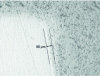 Figure 4 - Welding zone thickness