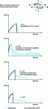 Figure 19 - Evaluation of a damageable elastic-plastic bonding macro-element