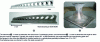 Figure 2 - Benchmarks used to determine the design rules and limitations of the laser melting process for creating overhanging areas