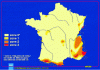 Figure 2 - Seismic map of France