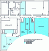 Figure 10 - Sectorization of the BAS/BL building (backup auxiliary building/electrical building) plan view level 15.12