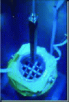 Figure 2 - Discharging spent fuel under water