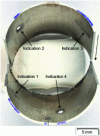 Figure 15 - Pipe holes in the running section