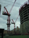 Figure 5 - 2 Tilting jib tower cranes