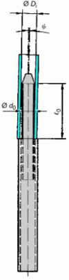 Figure 3 - Angles of inclination between tubular uprights