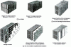 Figure 1 - Brick masonry G. Various wall types