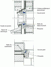 Figure 24 - Window mounted on a pre-frame