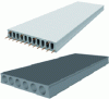 Figure 31 - Examples of prestressed honeycomb slabs