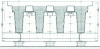 Figure 23 - Monolithic multiple mold for purlins