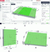 Figure 61 - Calculation software for structural reinforcements
with Hilti Profis Engineering connectors (a) and example of calculation:
reinforcement of wall (b) and slab (c) (Credit Hilti)