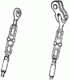 Figure 19 - Turnbuckles for cable tensioning (from SARMA catalog)