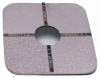 Figure 6 - Example of a Rugotest plate in compliance with standard NF EN ISO 8503-1