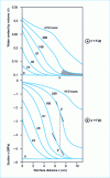 Figure 28 - Isochronous suction and water content during infiltration [14]