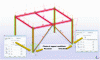 Figure 18 - Example of the analysis model associated with the 3D model