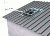 Figure 21 - Visualization of the calculation of the angle of a roof with the vertical. Case less than 30