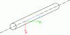 Figure 2 - Conductor
placed in a magnetic field