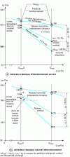 Figure 6 - Vacuum evolution in a gas CMV network