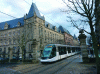 Figure 15 - Strasbourg: the pure lines of a Citadis 403 trainset with double doors (Crédit GM)